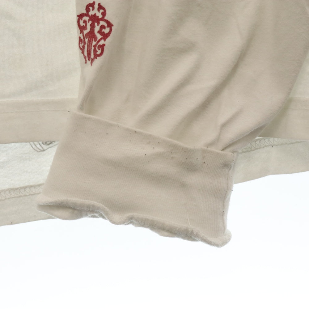 CHROME HEARTS(クロムハーツ) CHGradation Dagger S/S Tee グラデーションダガープリント 長袖Tシャツ ホワイト