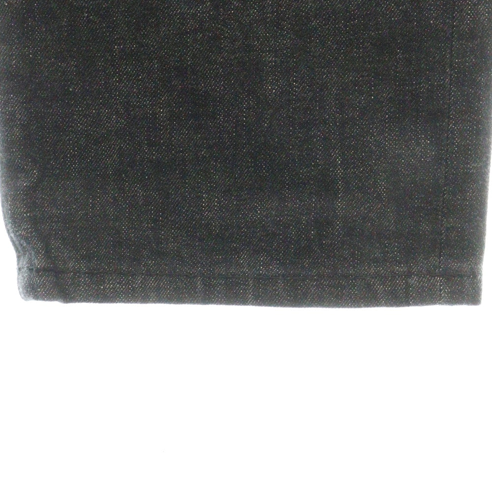 CHROME HEARTS(クロムハーツ) JEAN STRTLG FBRC スターパッチ付き ストレート デニムパンツ ブラック