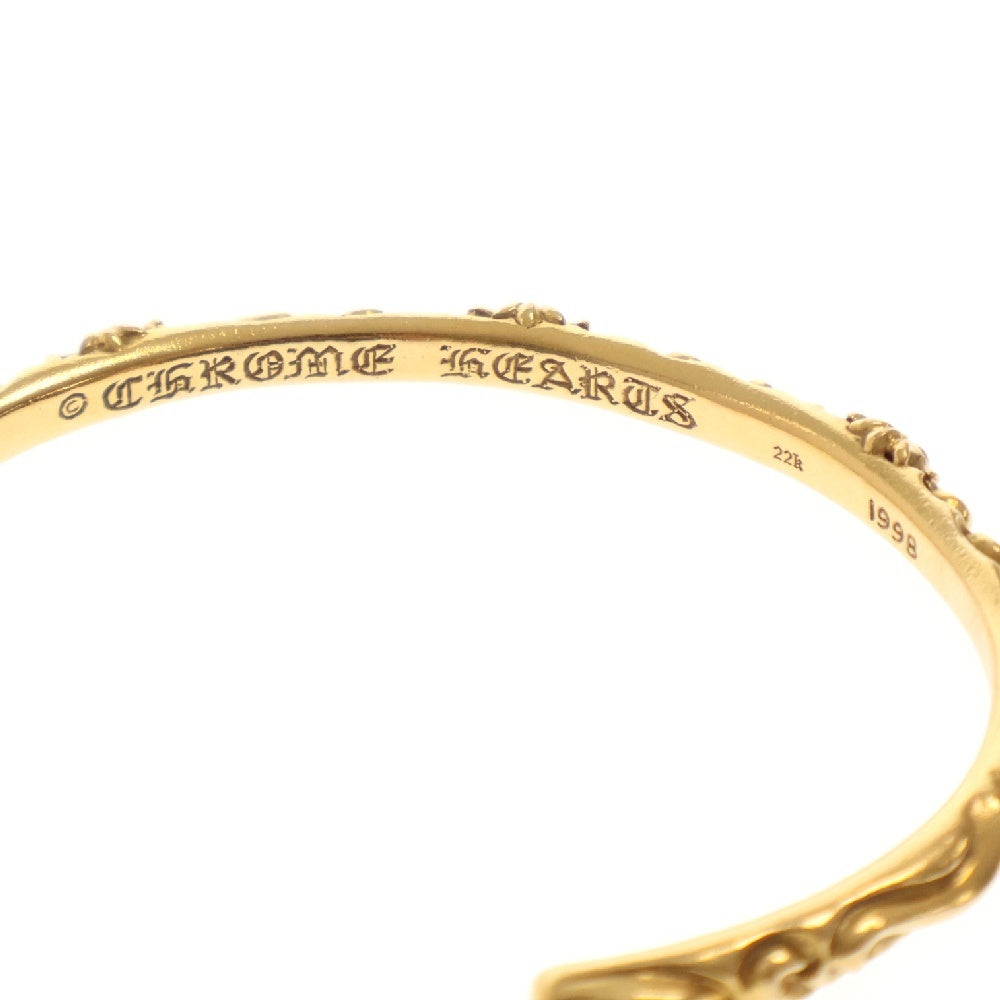 CHROME HEARTS(クロムハーツ) 22K BANGLE SBT 22K SBTバンド ゴールドバングル