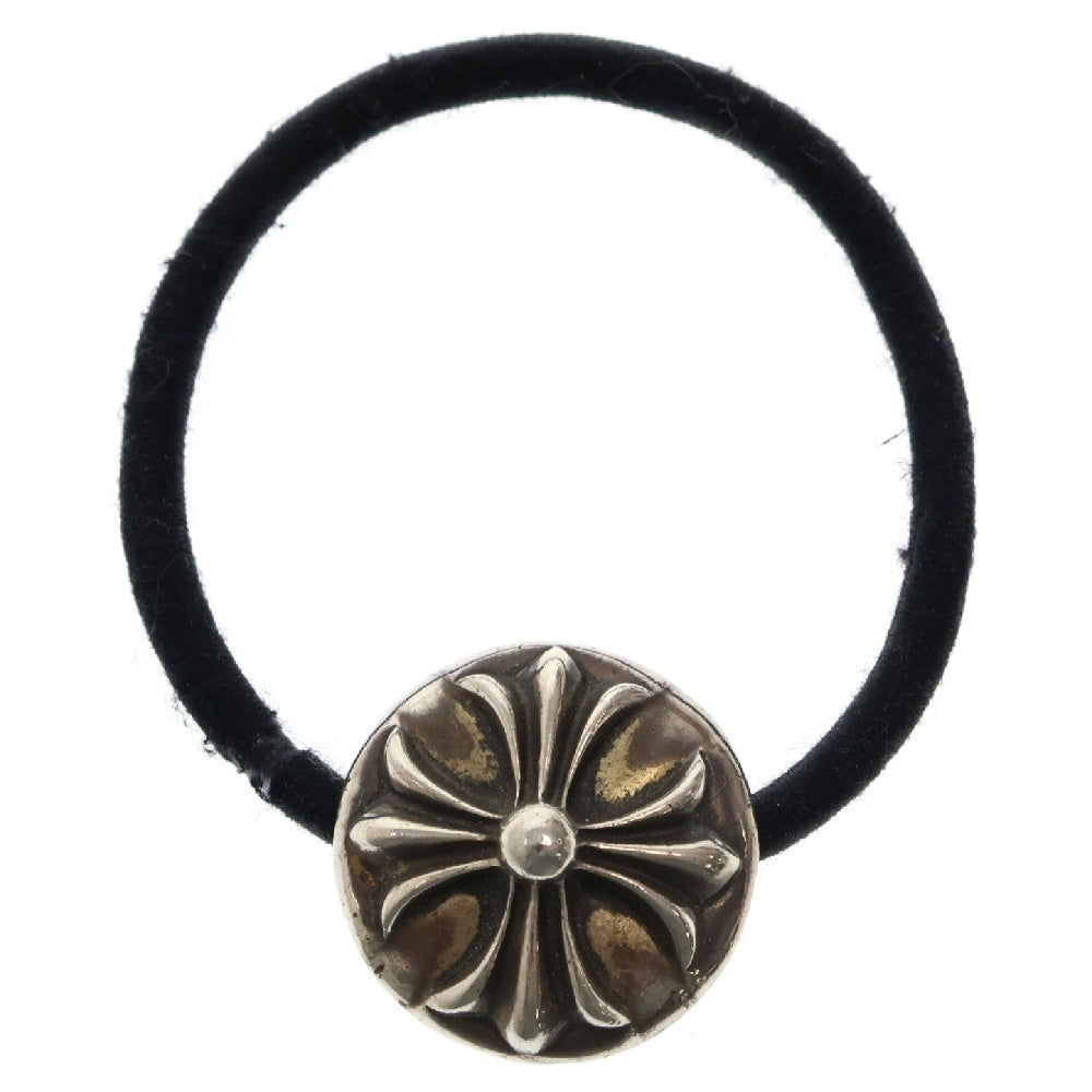 CHROME HEARTS(クロムハーツ) HAIRBAND クロスボールボタンヘアゴム シルバーコンチョ