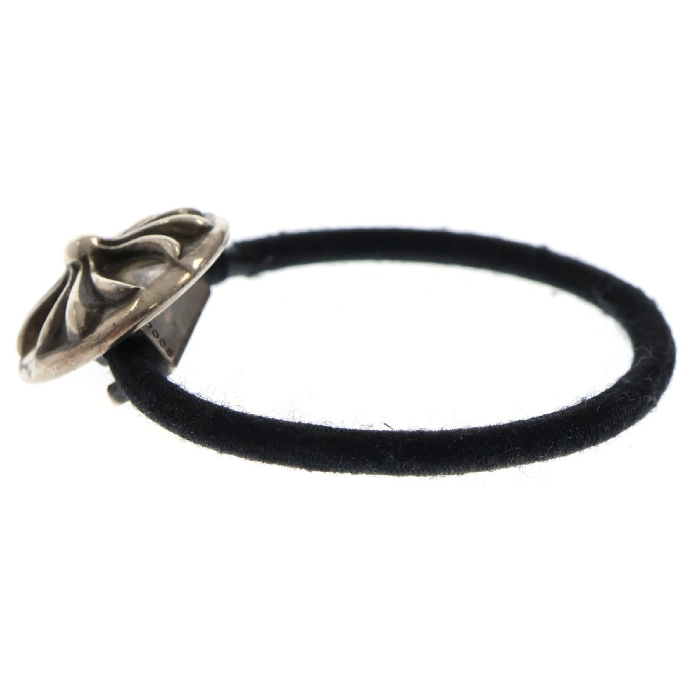 CHROME HEARTS(クロムハーツ) HAIRBAND クロスボールボタンヘアゴム シルバーコンチョ
