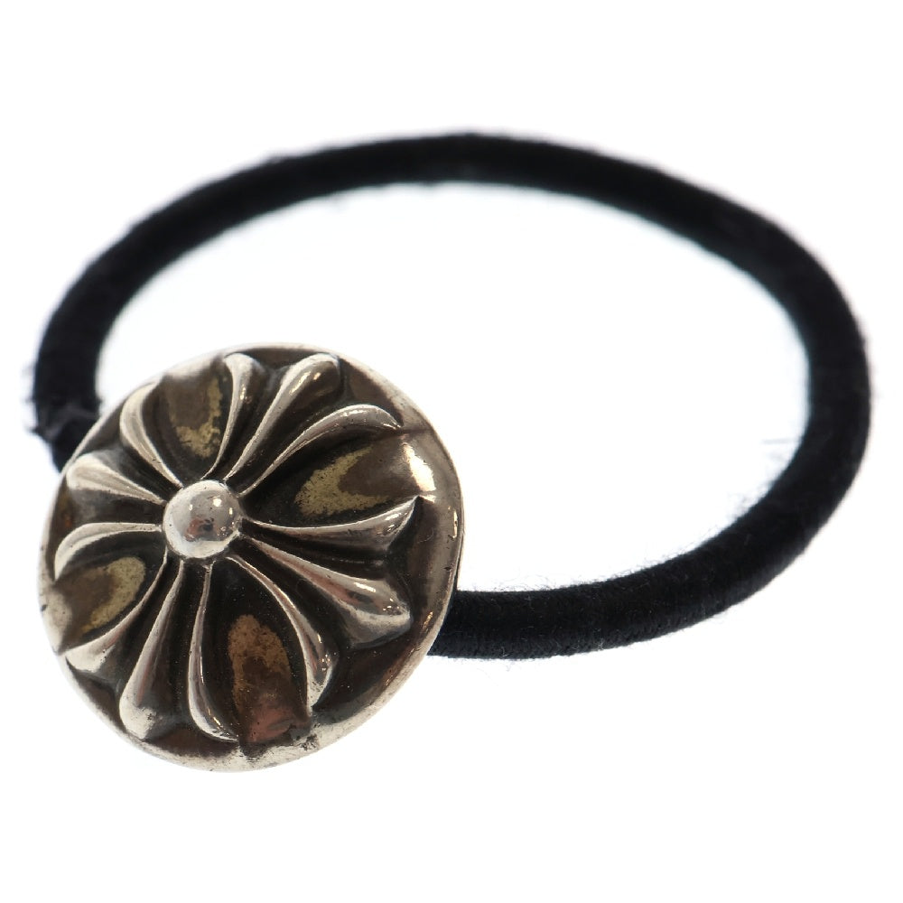CHROME HEARTS(クロムハーツ) HAIRBAND クロスボールボタンヘアゴム シルバーコンチョ