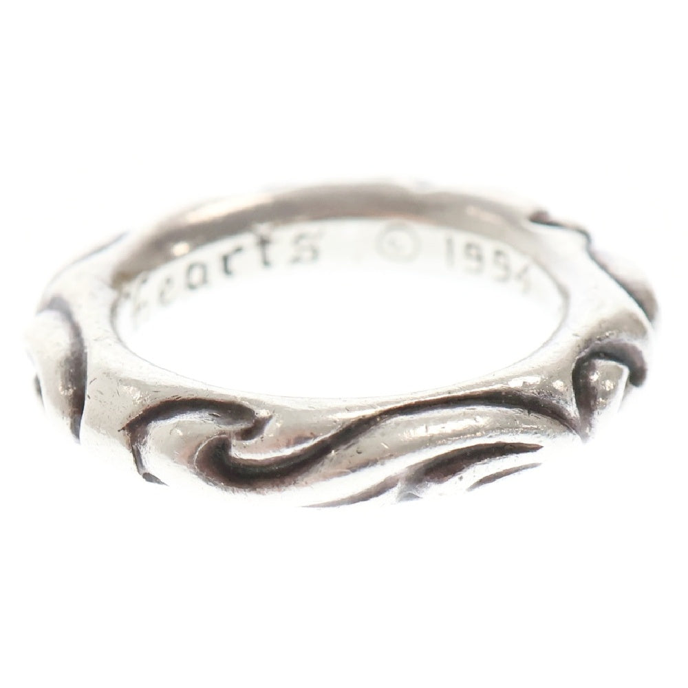 CHROME HEARTS(クロムハーツ) SCRL BAND スクロールバンドリング シルバー 14号
