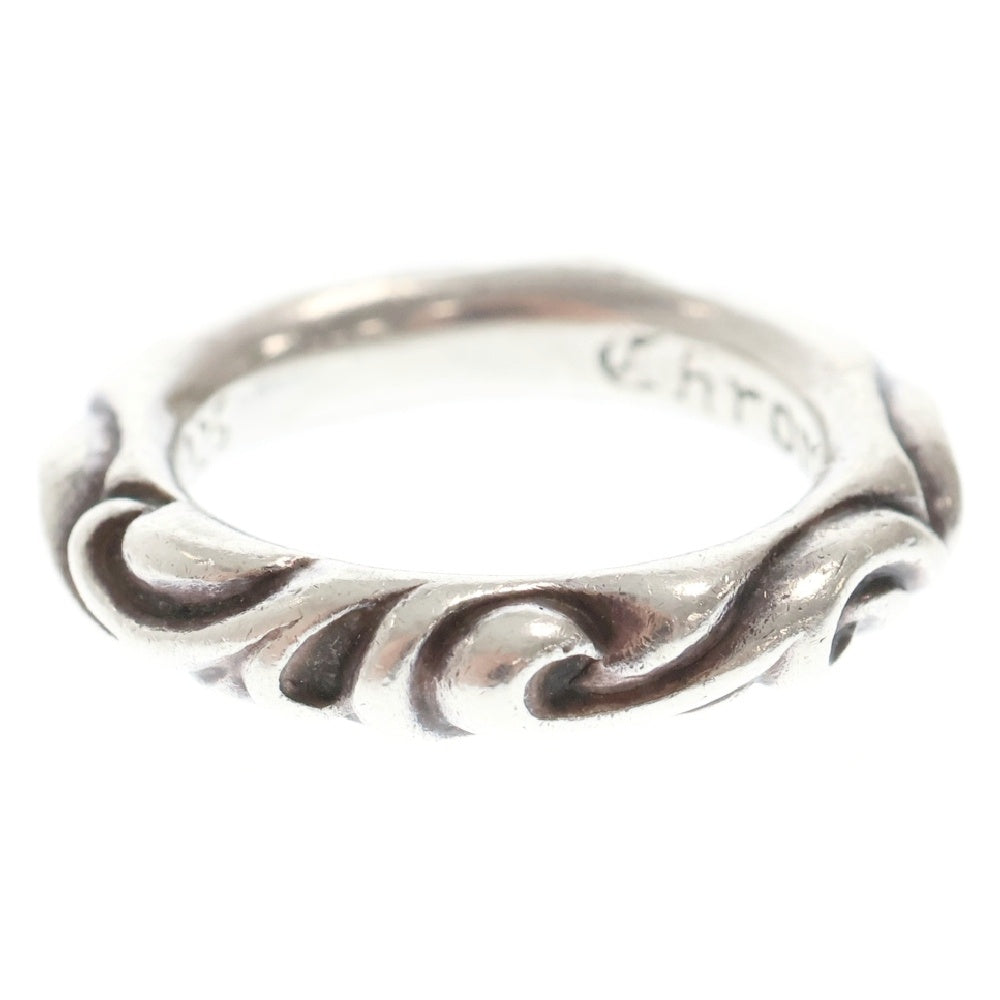 CHROME HEARTS(クロムハーツ) SCRL BAND スクロールバンドリング シルバー 14号