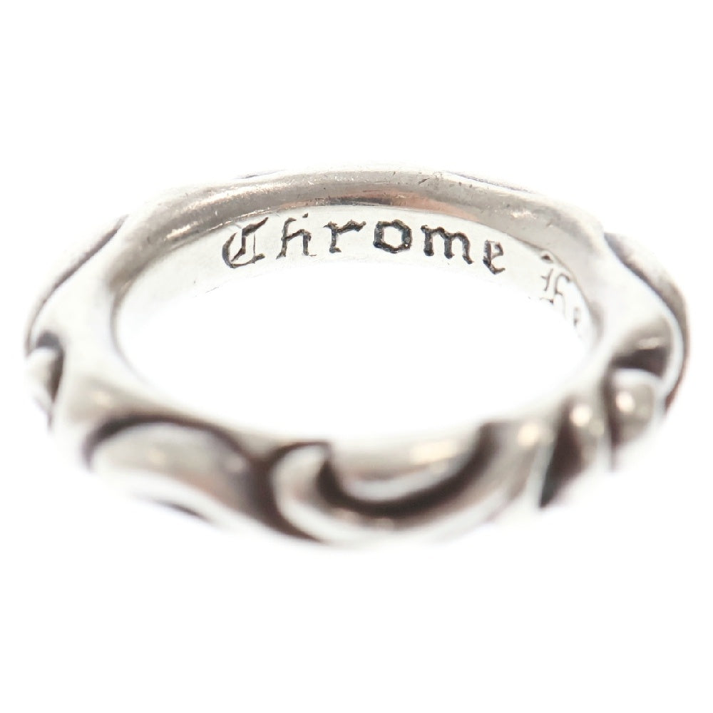 CHROME HEARTS(クロムハーツ) SCRL BAND スクロールバンドリング シルバー 14号