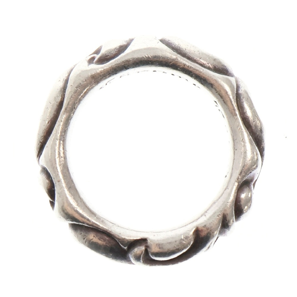 CHROME HEARTS(クロムハーツ) SCRL BAND スクロールバンドリング シルバー 14号