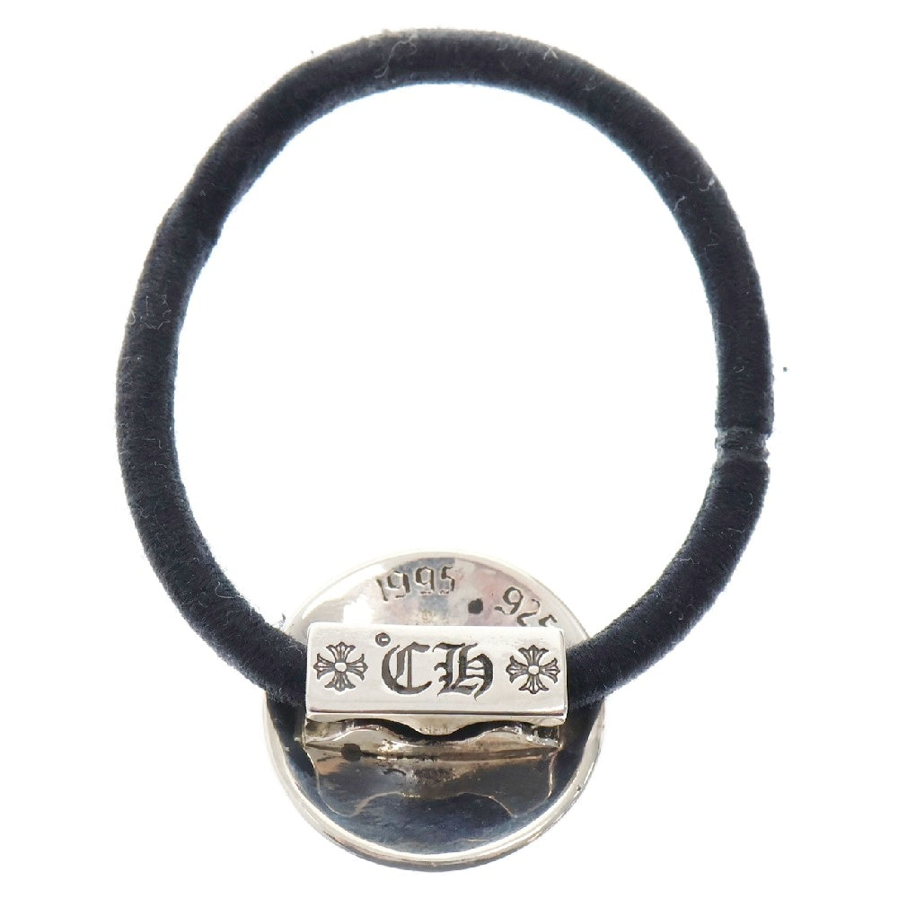 CHROME HEARTS(クロムハーツ) HAIRBAND クロスボールボタンヘアゴム シルバーコンチョ シルバー