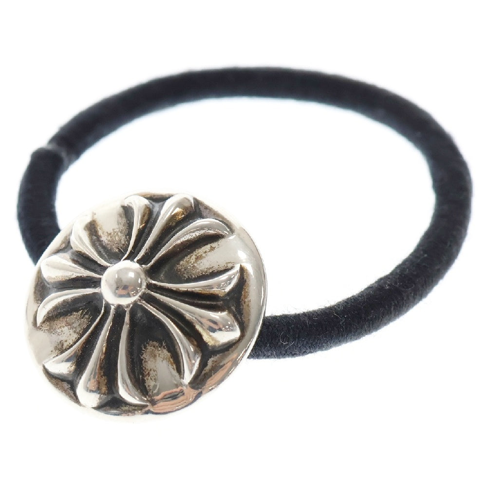CHROME HEARTS(クロムハーツ) HAIRBAND クロスボールボタンヘアゴム シルバーコンチョ シルバー