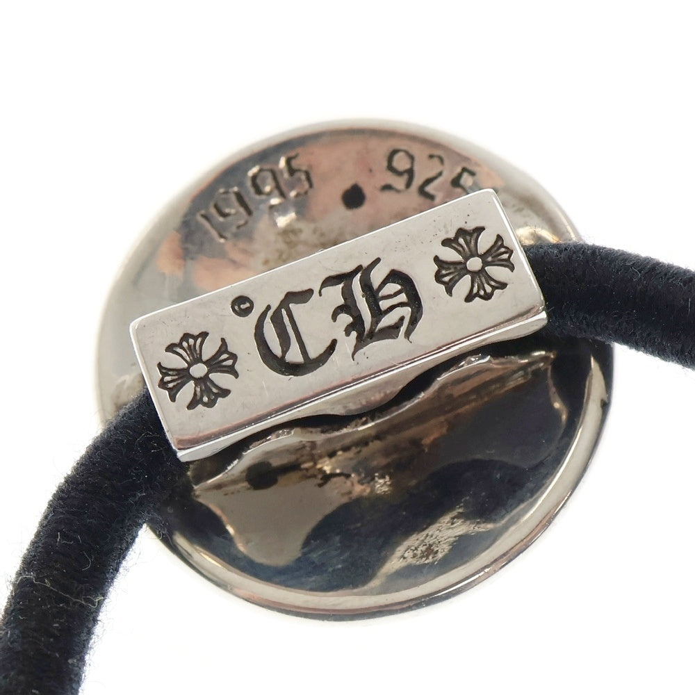 CHROME HEARTS(クロムハーツ) HAIRBAND クロスボールボタンヘアゴム シルバーコンチョ シルバー
