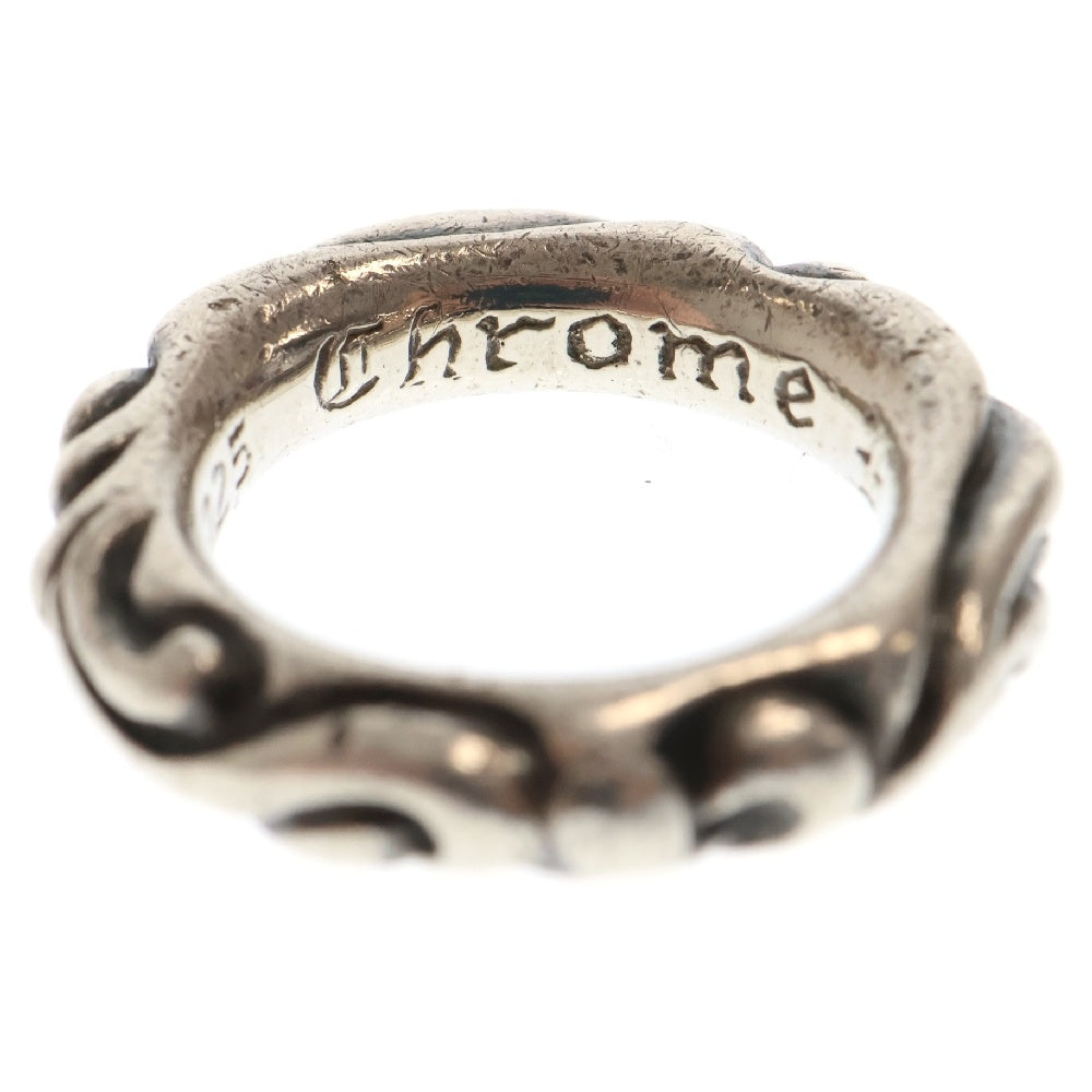 CHROME HEARTS(クロムハーツ) SCRL BAND スクロールバンド シルバーリング 9号