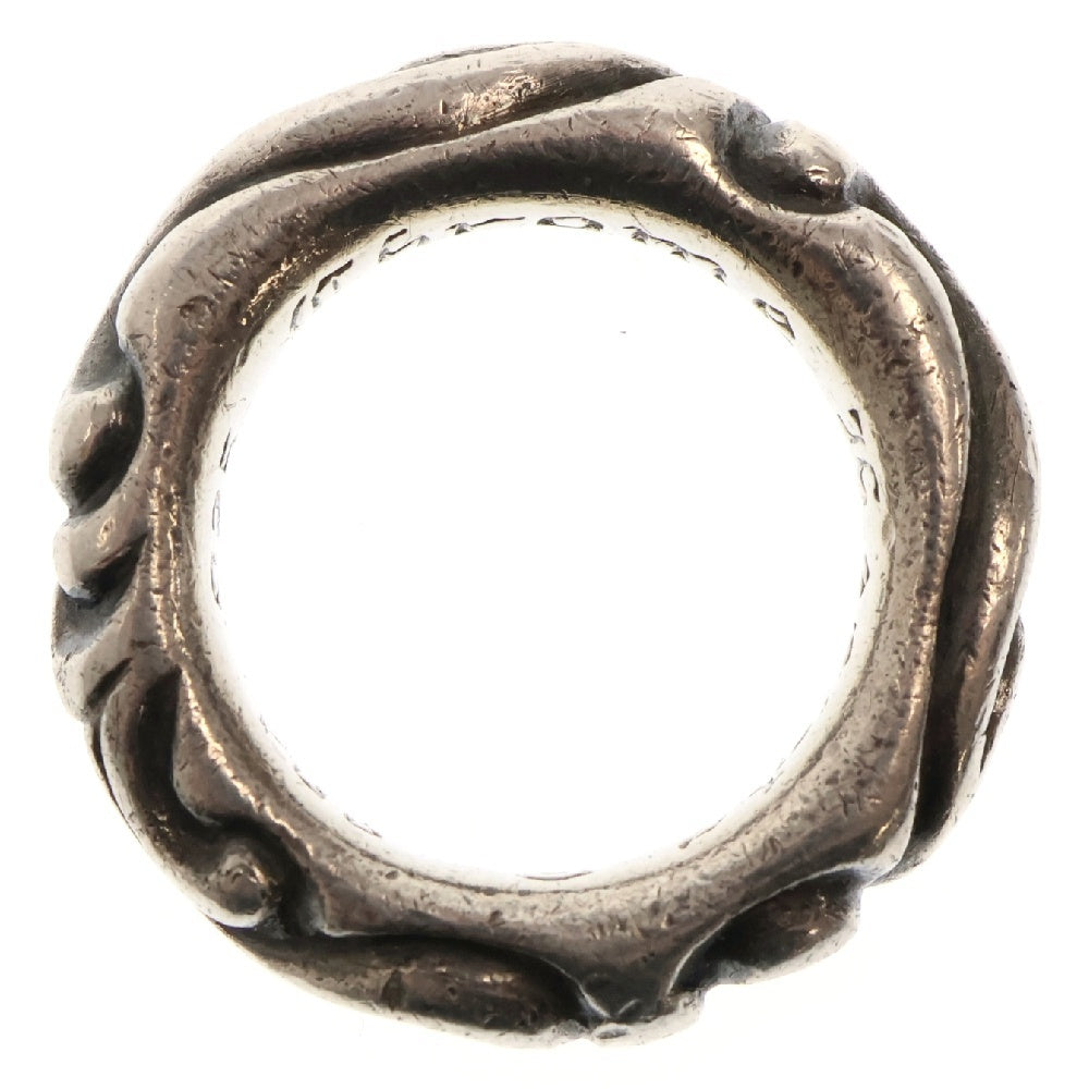 CHROME HEARTS(クロムハーツ) SCRL BAND スクロールバンド シルバーリング 9号