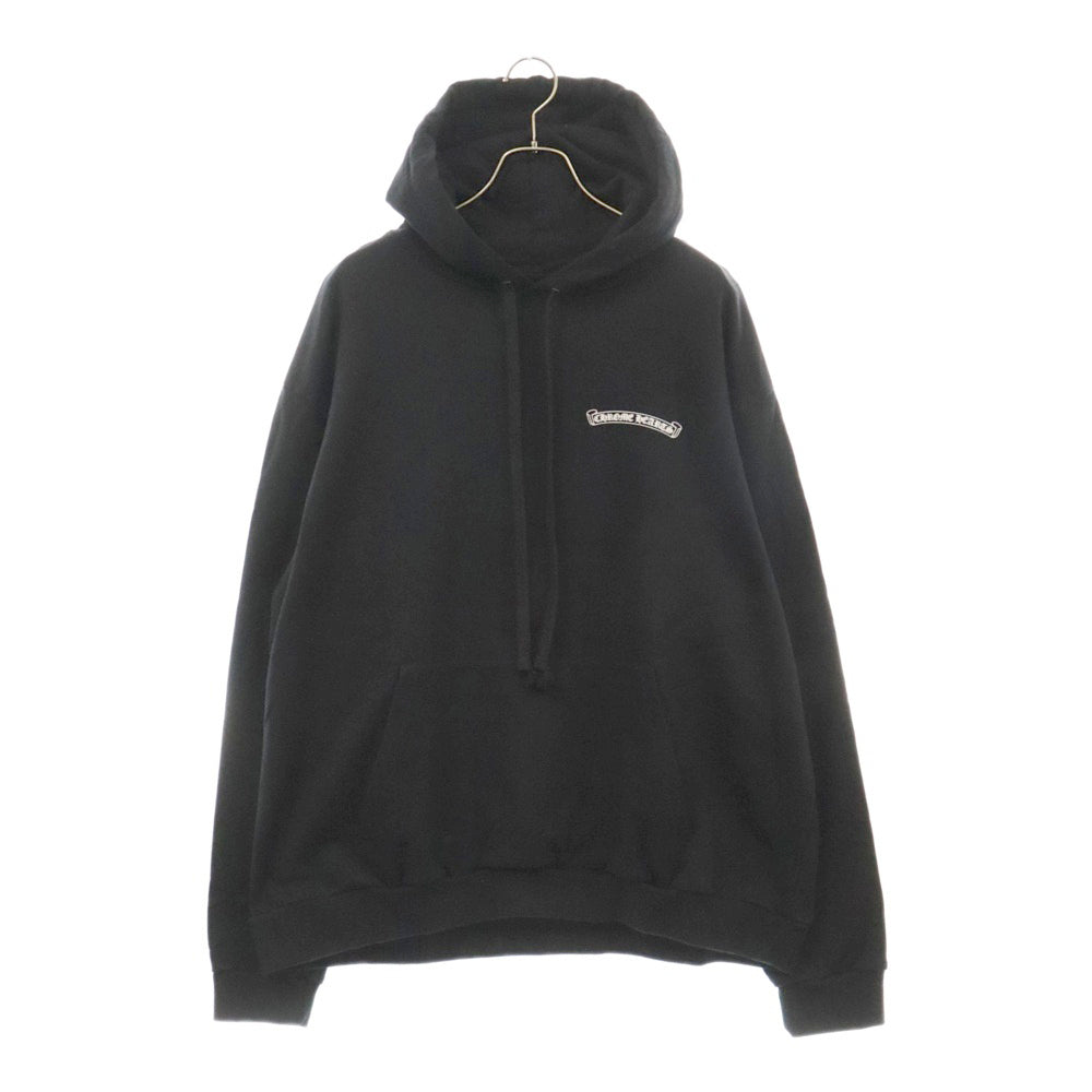 CHROME HEARTS(クロムハーツ) Las Vegas Limited SWTSHRT PLVR ラスベガスリミテッド バックプリント プルオーバーパーカー ブラック