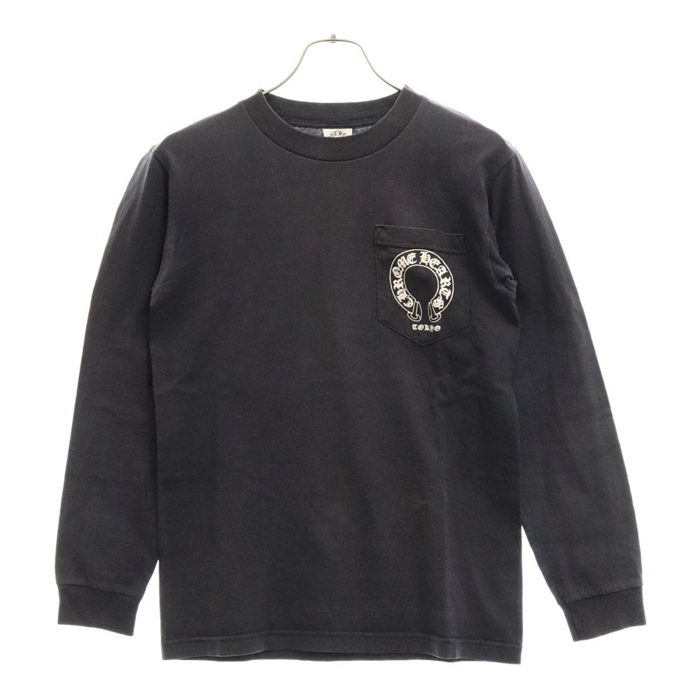 CHROME HEARTS(クロムハーツ) OLD オールドモデル 東京限定 バックFUCK YOUプリント 長袖Tシャツ カットソー ブラック