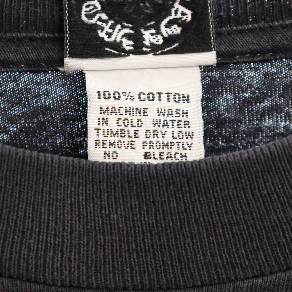 CHROME HEARTS(クロムハーツ) OLD オールドモデル 東京限定 バックFUCK YOUプリント 長袖Tシャツ カットソー ブラック