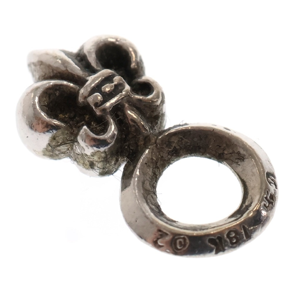 CHROME HEARTS(クロムハーツ) 18KWG B STACK BS FLER BSフレアスタックチャーム ネックレストップ