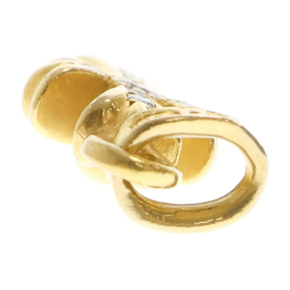 CHROME HEARTS(クロムハーツ) 22K CRS BBYFAT P/DIA ベイビーファットクロス アフター PAVEダイヤ ペンダントトップ ゴールド