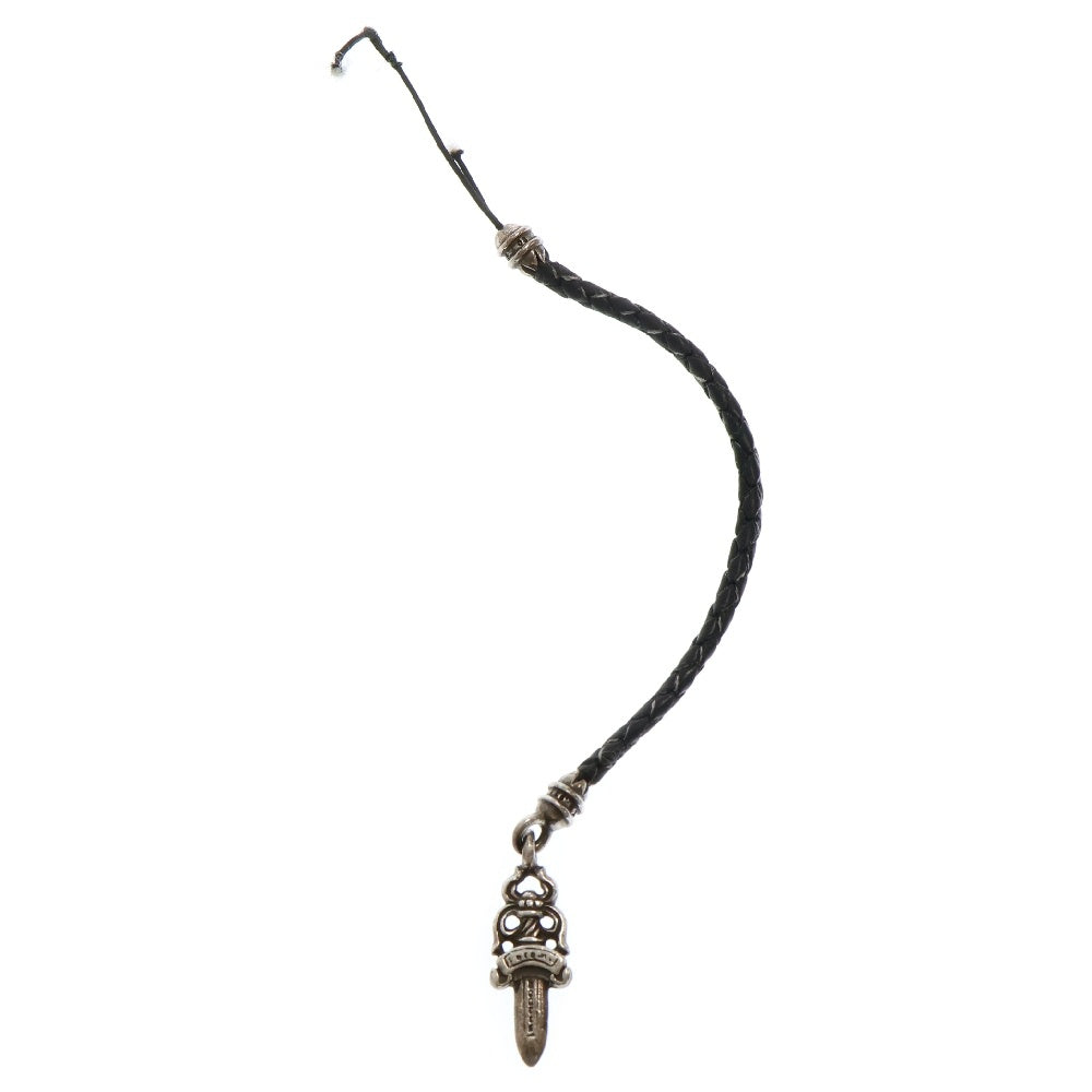 CHROME HEARTS(クロムハーツ) ダガー フォンストラップ シルバー/ブラック