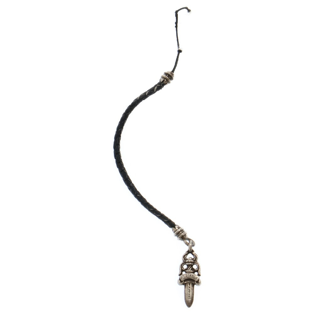 CHROME HEARTS(クロムハーツ) ダガー フォンストラップ シルバー/ブラック