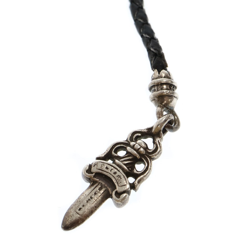 CHROME HEARTS(クロムハーツ) ダガー フォンストラップ シルバー/ブラック