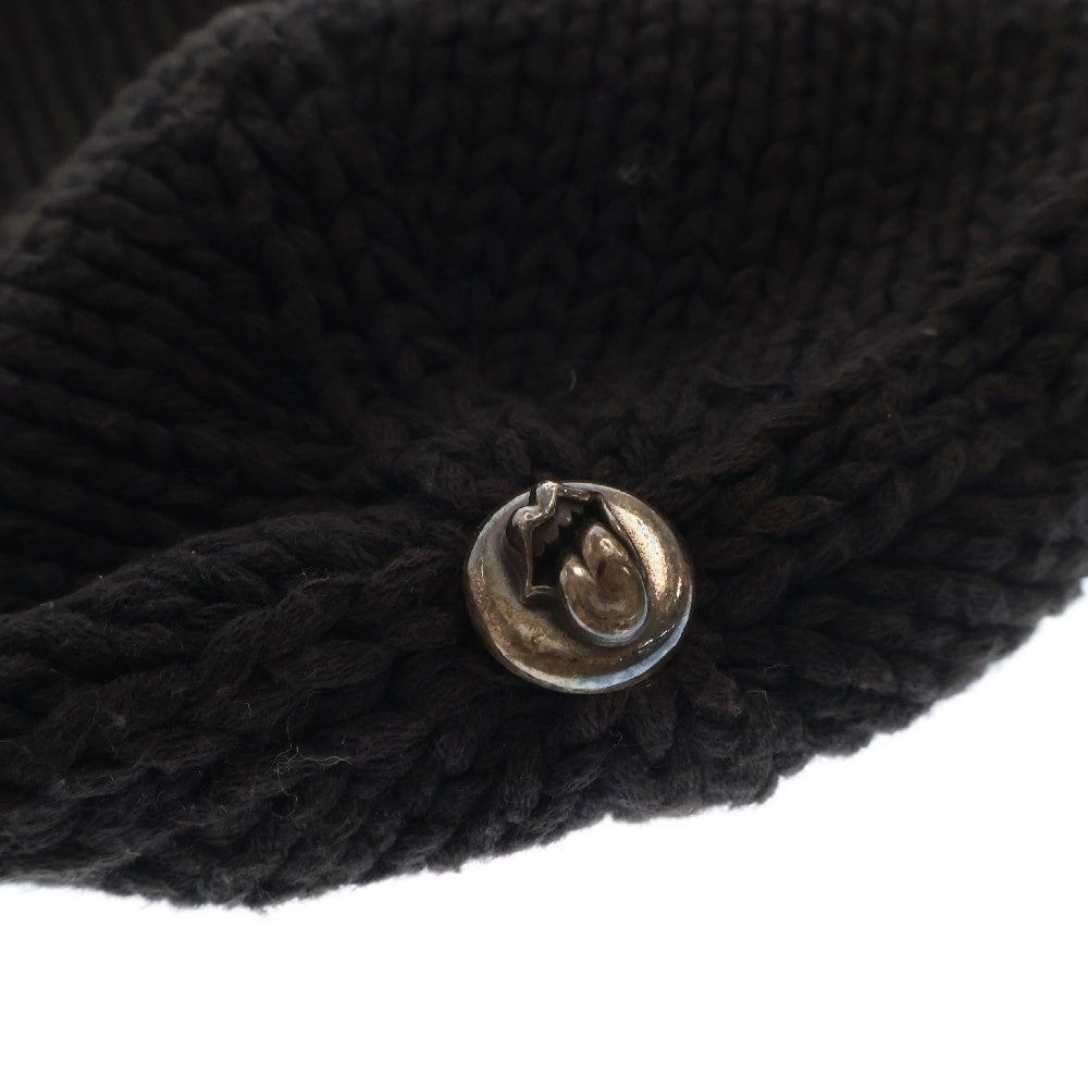 CHROME HEARTS(クロムハーツ) BEANIE / リップ&タンレザーパッチビーニー ニットキャップ 帽子