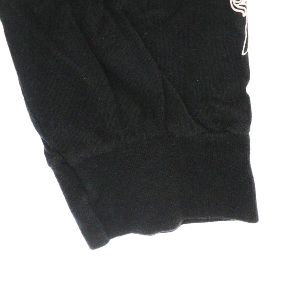 CHROME HEARTS(クロムハーツ) Horseshoe L/S Tee ホースシューロングスリーブ長袖Tシャツ ブラック