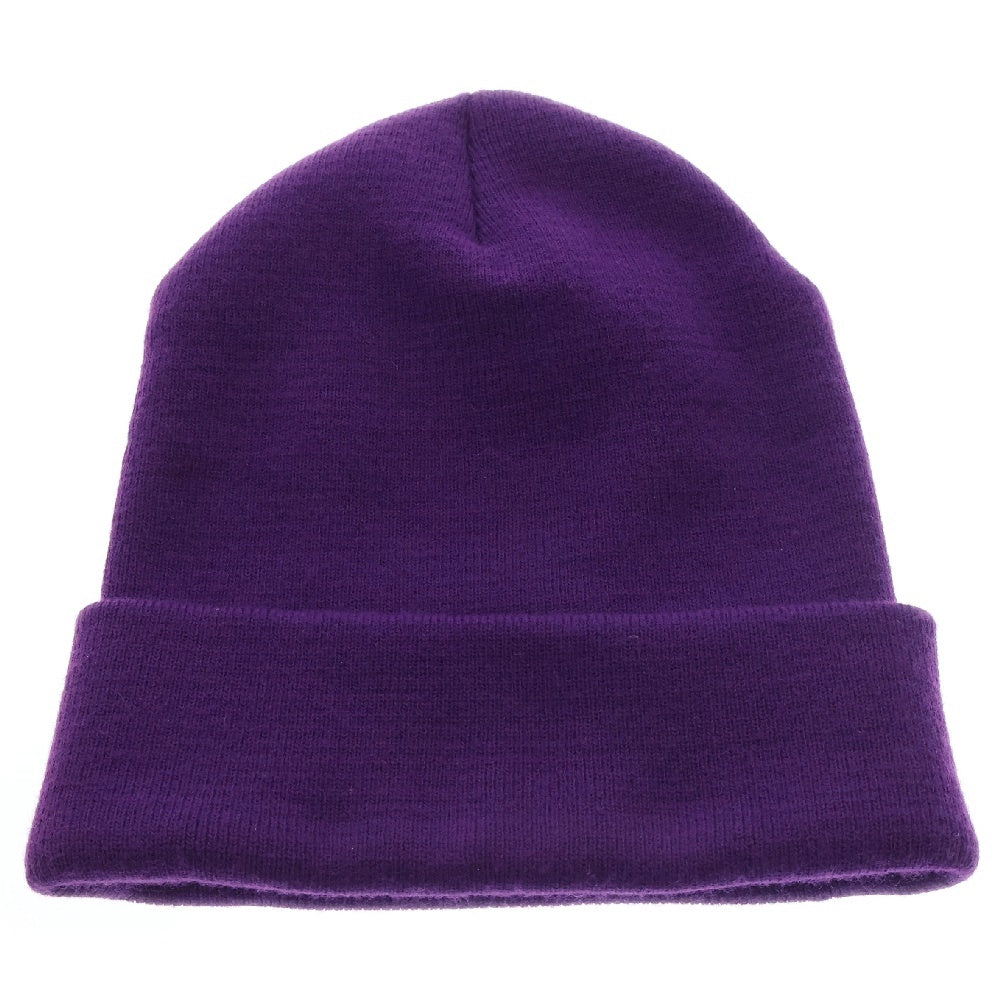 CHROME HEARTS(クロムハーツ) WOOL WATCH CAP ウールワッチキャップ ロゴ刺繍ビーニー ニットキャップ 帽子