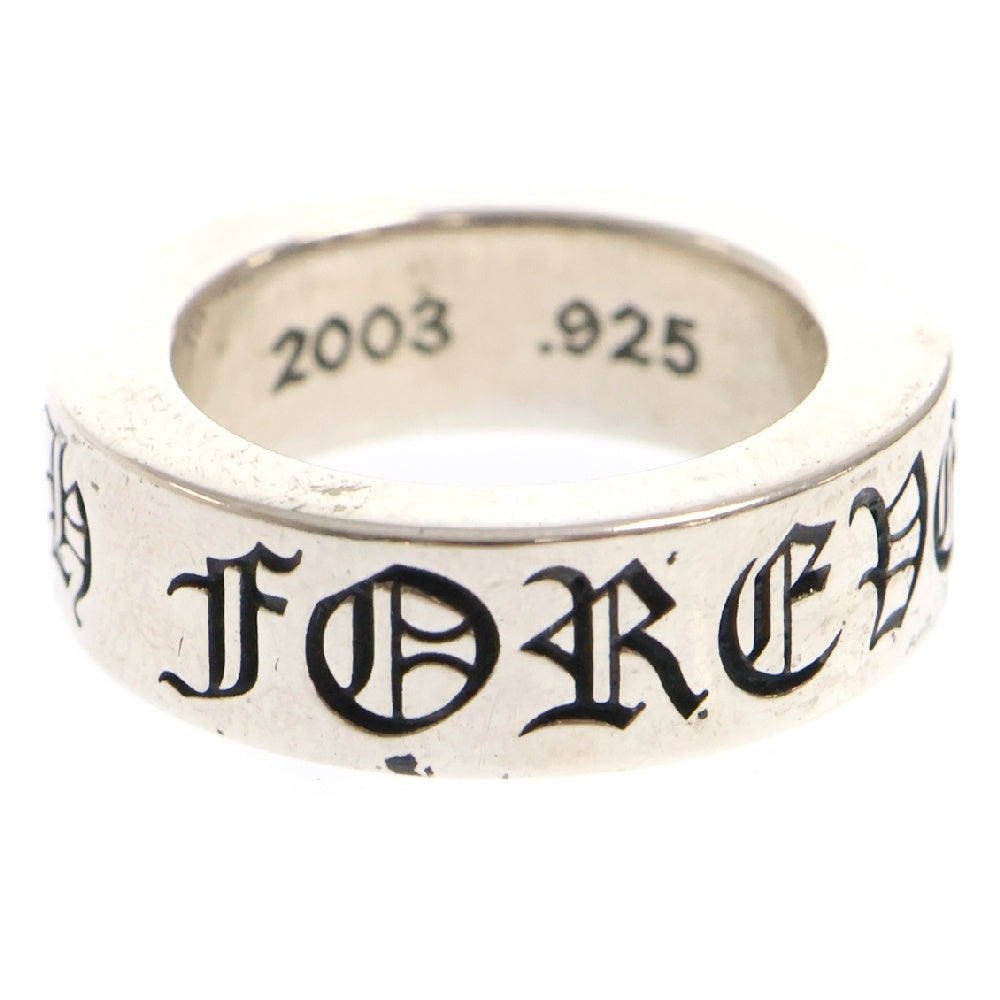 CHROME HEARTS(クロムハーツ) 6mm SPACER FOREVER 6mmスペーサーリング フォーエバーシルバー BCA337