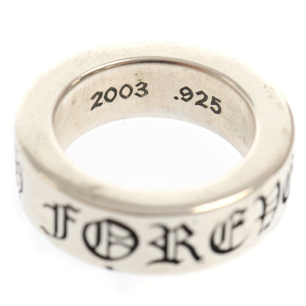 CHROME HEARTS(クロムハーツ) 6mm SPACER FOREVER 6mmスペーサーリング フォーエバーシルバー BCA337
