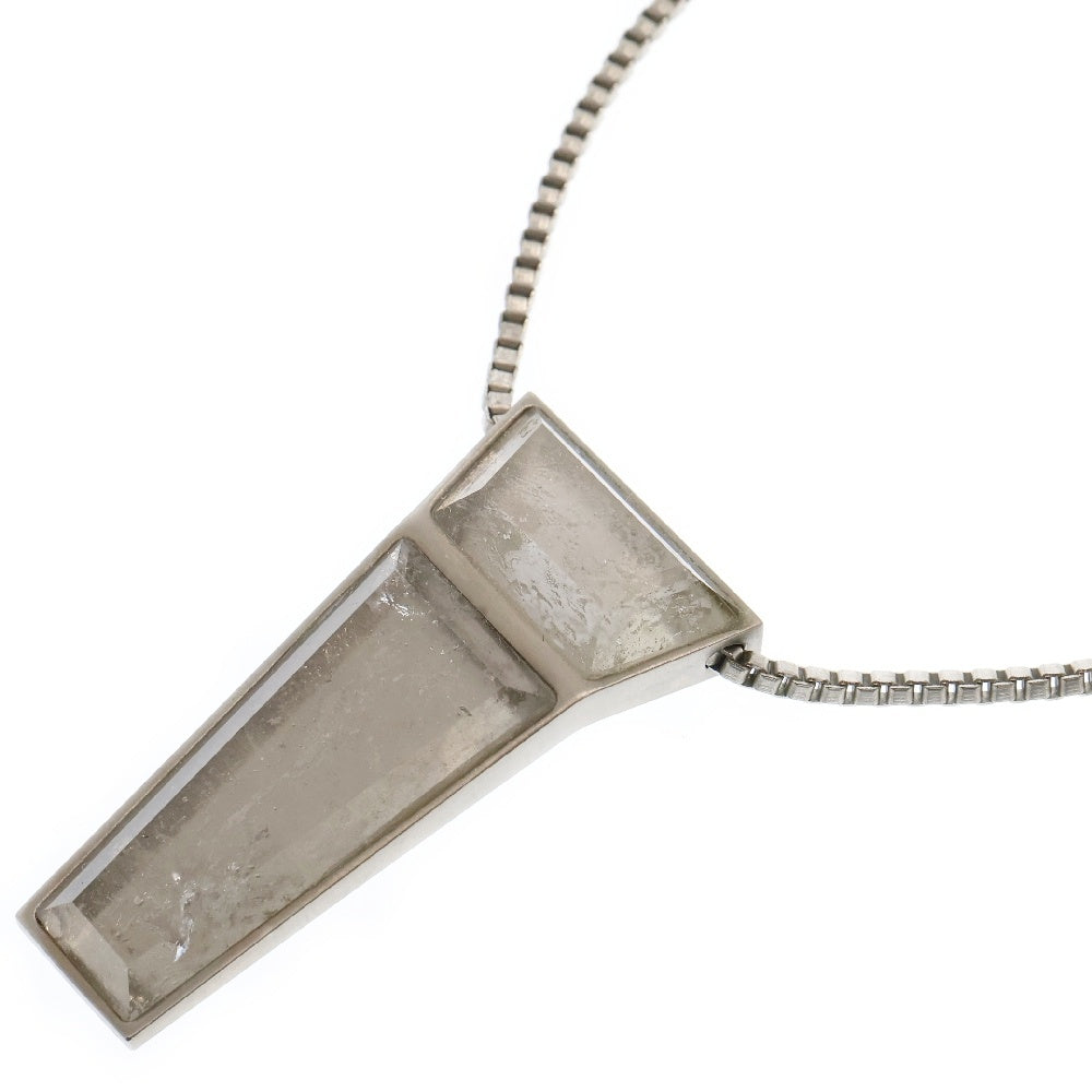 Rick Owens(リックオウエンス) CRYSTAL TRUNK CHARM クリスタル トランクチャームネックレス シルバー