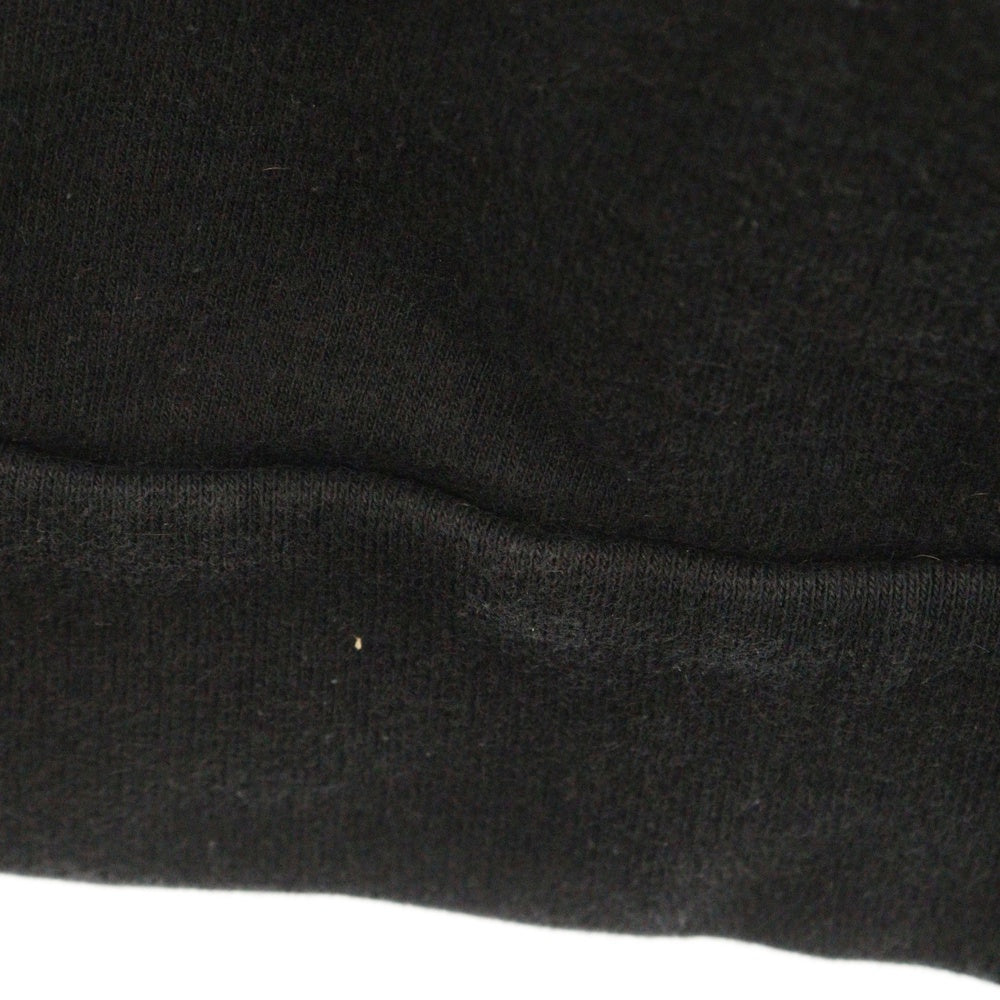 CHROME HEARTS(クロムハーツ) SWTSHRT PLVR 袖ロゴプリントプルオーバーパーカー ブラック/ブラウン