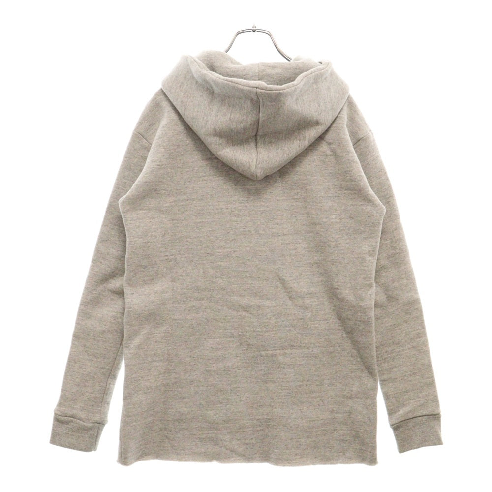 CHROME HEARTS(クロムハーツ) 3クロスパッチ付き カットオフプルオーバーパーカー フーディー グレー