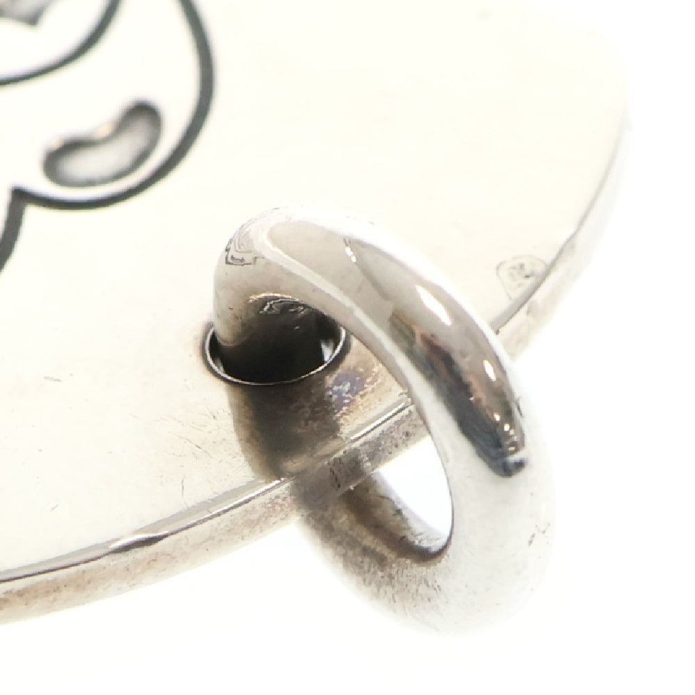 CHROME HEARTS(クロムハーツ) D TAG LRG LTD リップアンドタンドッグタ ラージドッグタグネックレストップ シルバー