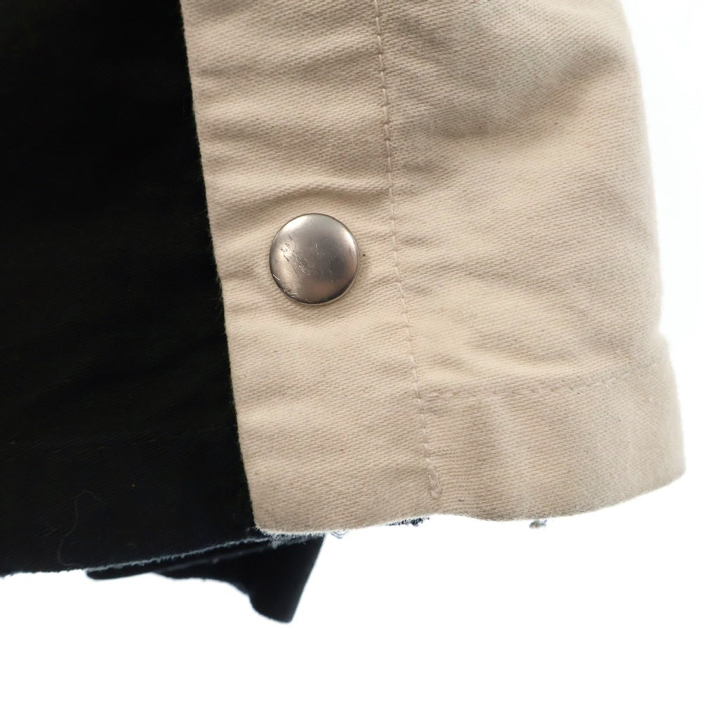 DRKSHDW(ダークシャドウ) 19SS EASY PUSHERS PANTS DU19S4371-NDKL イージープッシャー サイドライン ブラック/ホワイト ロングパンツ