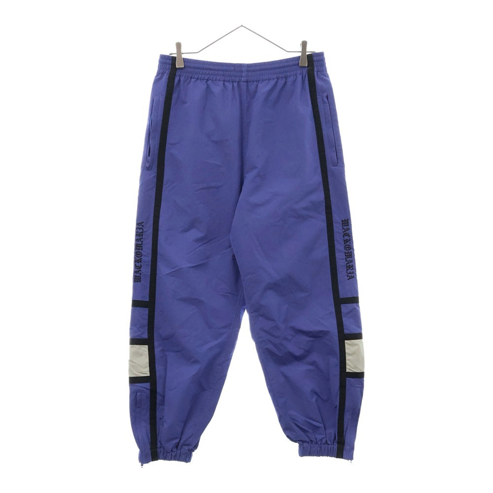 WACKO MARIA(ワコマリア) 24AW NYLON TRACK PANTS 24FW-WMO-TP01 ナイロン トラックパンツ パープル 刺繍