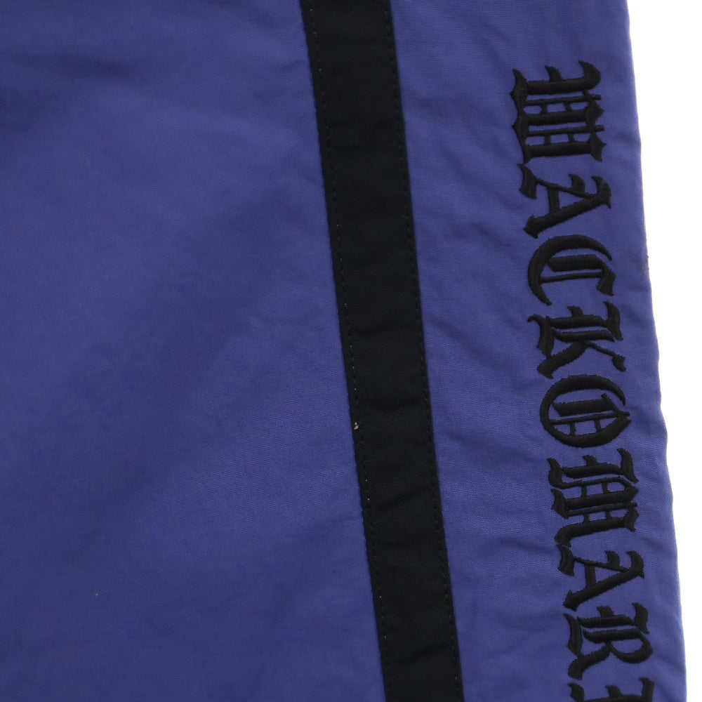 WACKO MARIA(ワコマリア) 24AW NYLON TRACK PANTS 24FW-WMO-TP01 ナイロン トラックパンツ パープル 刺繍