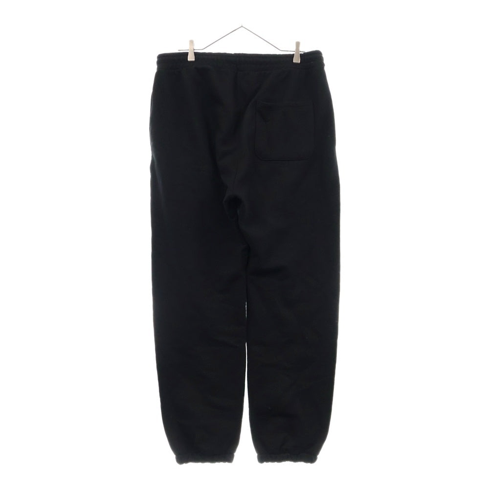 99%is(ナインティナインパーセントイズ) 22AW OUR FAITH PATCH SWEATPANTS アワーラバーロゴパッチ スウェットパンツ ブラック