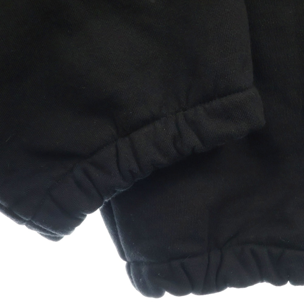 99%is(ナインティナインパーセントイズ) 22AW OUR FAITH PATCH SWEATPANTS アワーラバーロゴパッチ スウェットパンツ ブラック