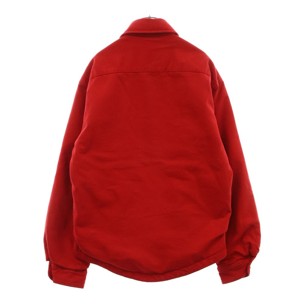 JACQUEMUS(ジャックムス) LA CASA Puffed denim over-shirt 245DE034-1522-470 中綿 デニム長袖シャツジャケット レッド