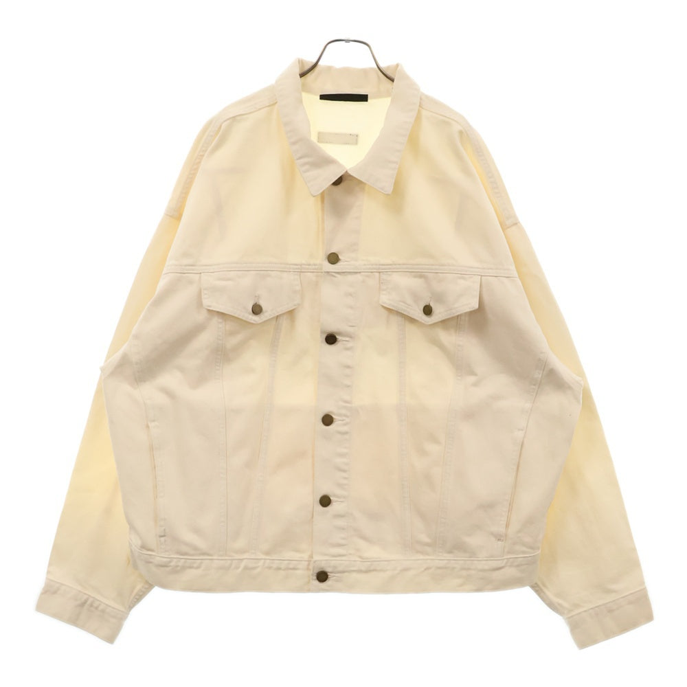 FOG Essentials(エフオージー エッセンシャルズ) 23AW DENIM JACKET CROUD DUNCER オーバーサイズ デニムジャケット アイボリー