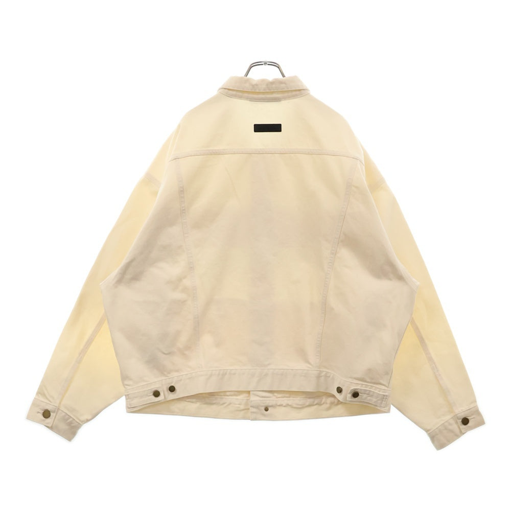 FOG Essentials(エフオージー エッセンシャルズ) 23AW DENIM JACKET CROUD DUNCER オーバーサイズ デニムジャケット アイボリー