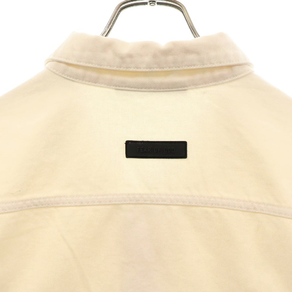 FOG Essentials(エフオージー エッセンシャルズ) 23AW DENIM JACKET CROUD DUNCER オーバーサイズ デニムジャケット アイボリー