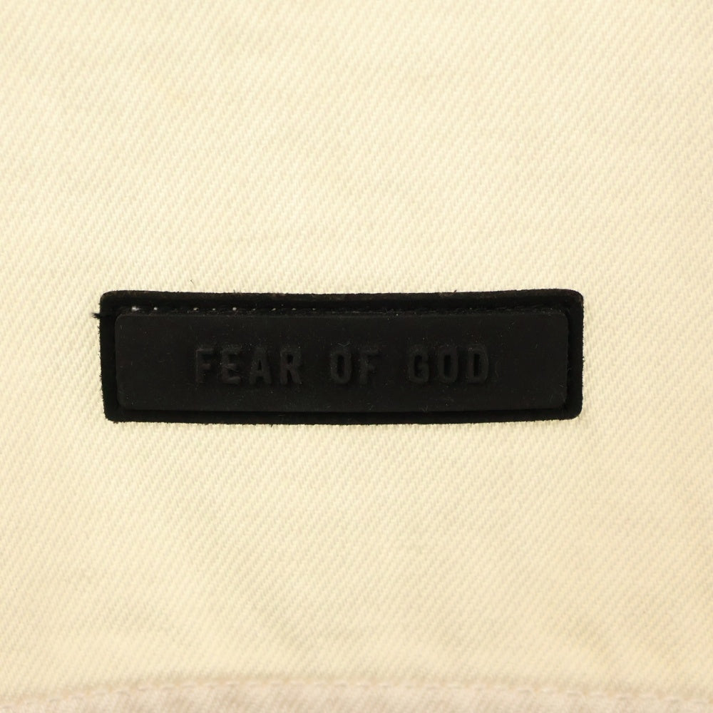 FOG Essentials(エフオージー エッセンシャルズ) 23AW DENIM JACKET CROUD DUNCER オーバーサイズ デニムジャケット アイボリー