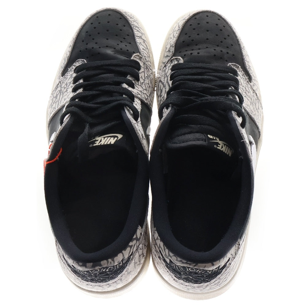 NIKE(ナイキ) AIR JORDAN 1 RETRO LOW OG BLACK CEMENT エア ジョーダン1 レトロ ブラック セメント ローカットスニーカー グレー US9.5/27.5cm CZ0790-001