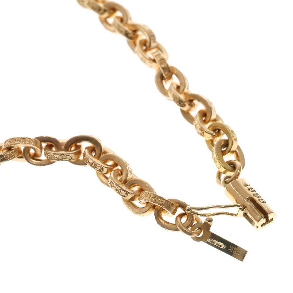 CHROME HEARTS(クロムハーツ) 22K PAPER CHAIN 30 ペーパーチェーン30inch ゴールドネックレス