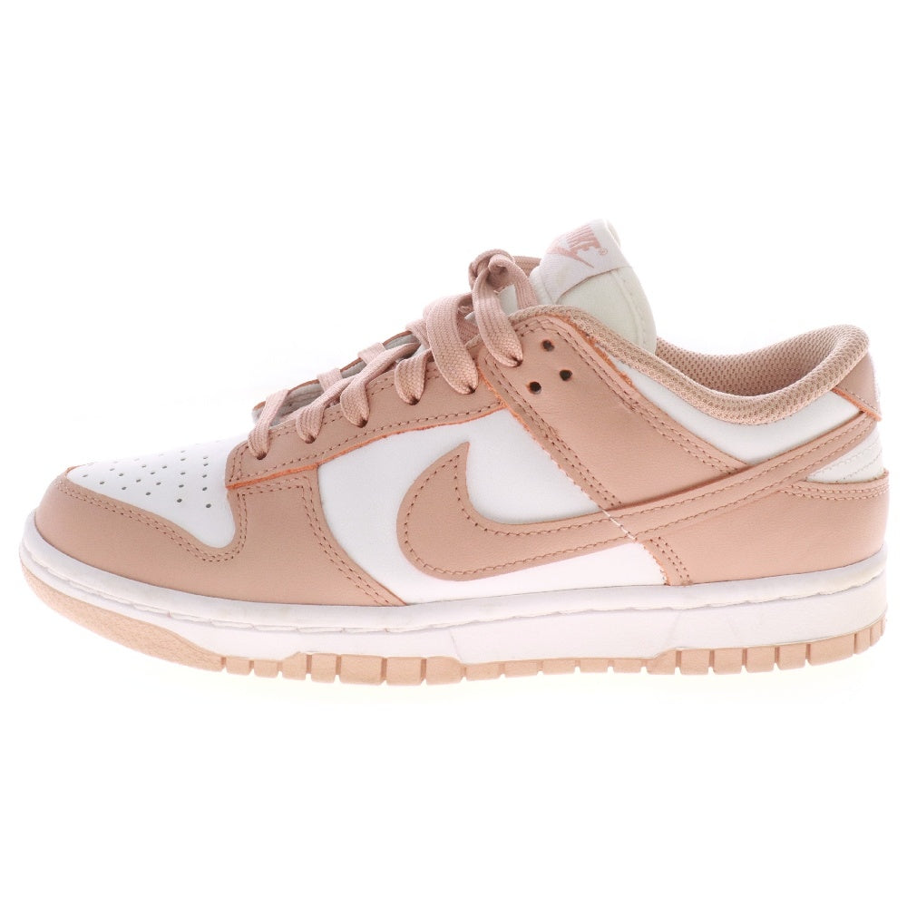 NIKE(ナイキ) WMNS Dunk Low Rose Whisper DD1503-118 ウィメンズ ダンク ローズ ウィスパー ローカットスニーカー ホワイト/ピンク US7/24cm