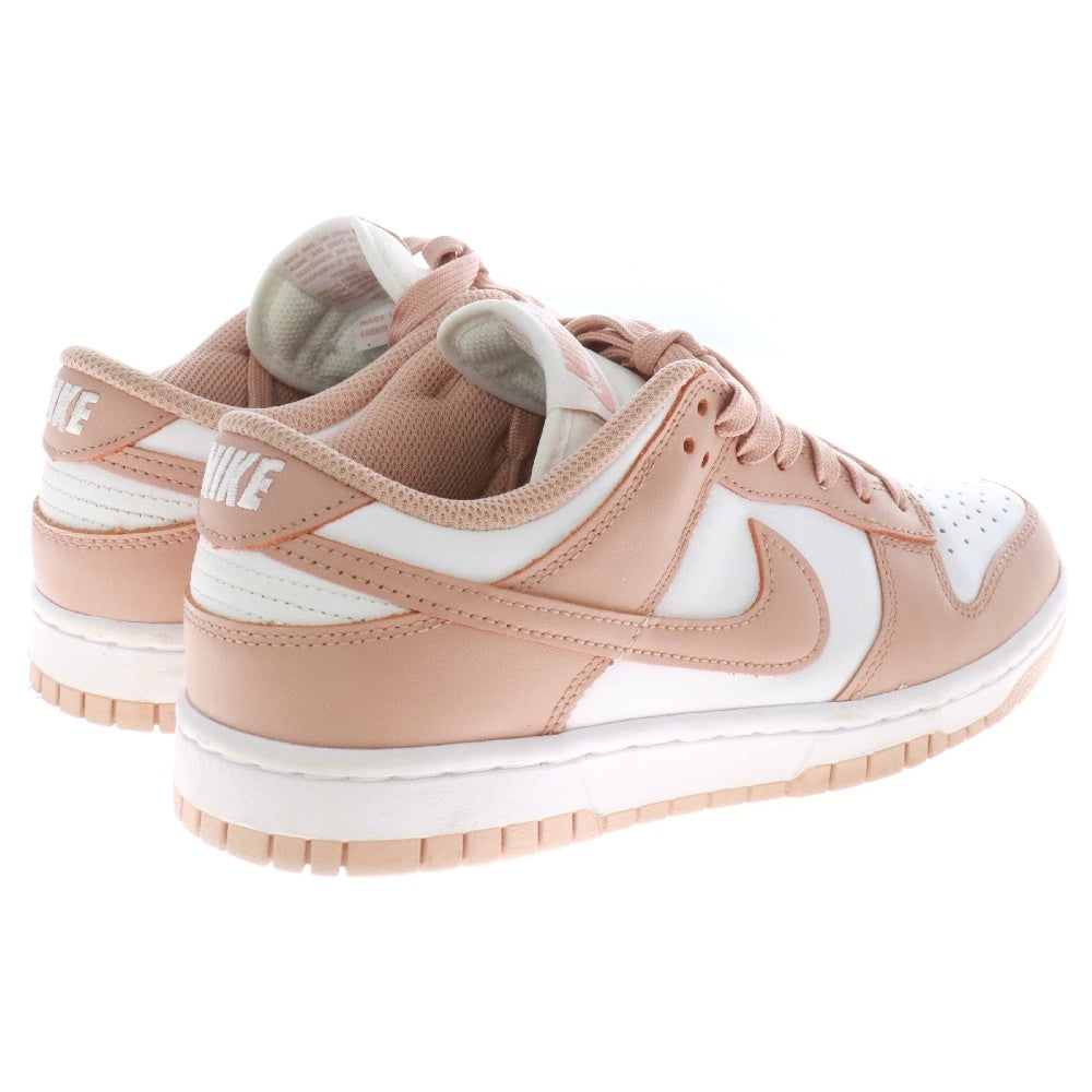 NIKE(ナイキ) WMNS Dunk Low Rose Whisper DD1503-118 ウィメンズ ダンク ローズ ウィスパー ローカットスニーカー ホワイト/ピンク US7/24cm