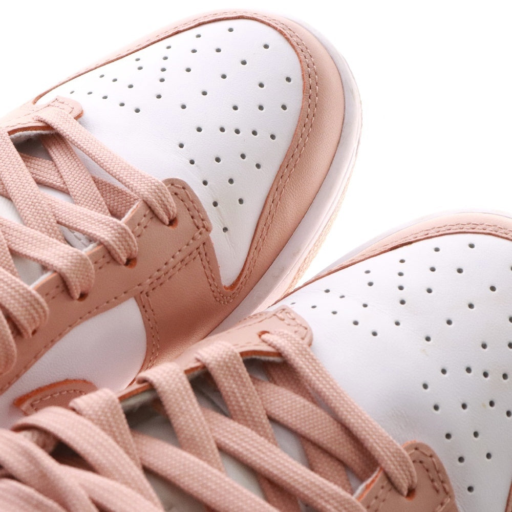 NIKE(ナイキ) WMNS Dunk Low Rose Whisper DD1503-118 ウィメンズ ダンク ローズ ウィスパー ローカットスニーカー ホワイト/ピンク US7/24cm
