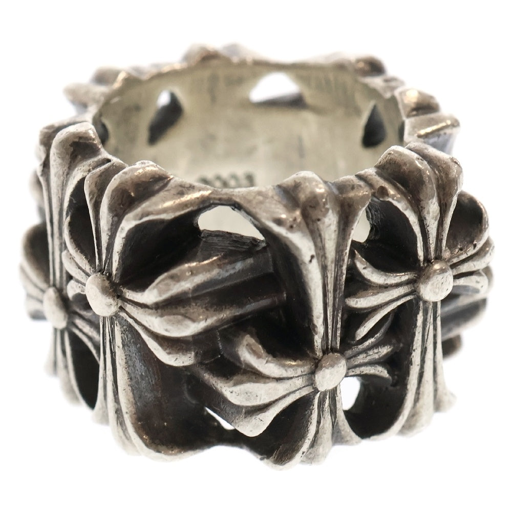 CHROME HEARTS(クロムハーツ) SQUARE CEMETERY スクエアセメタリークロス リング シルバー BCA352