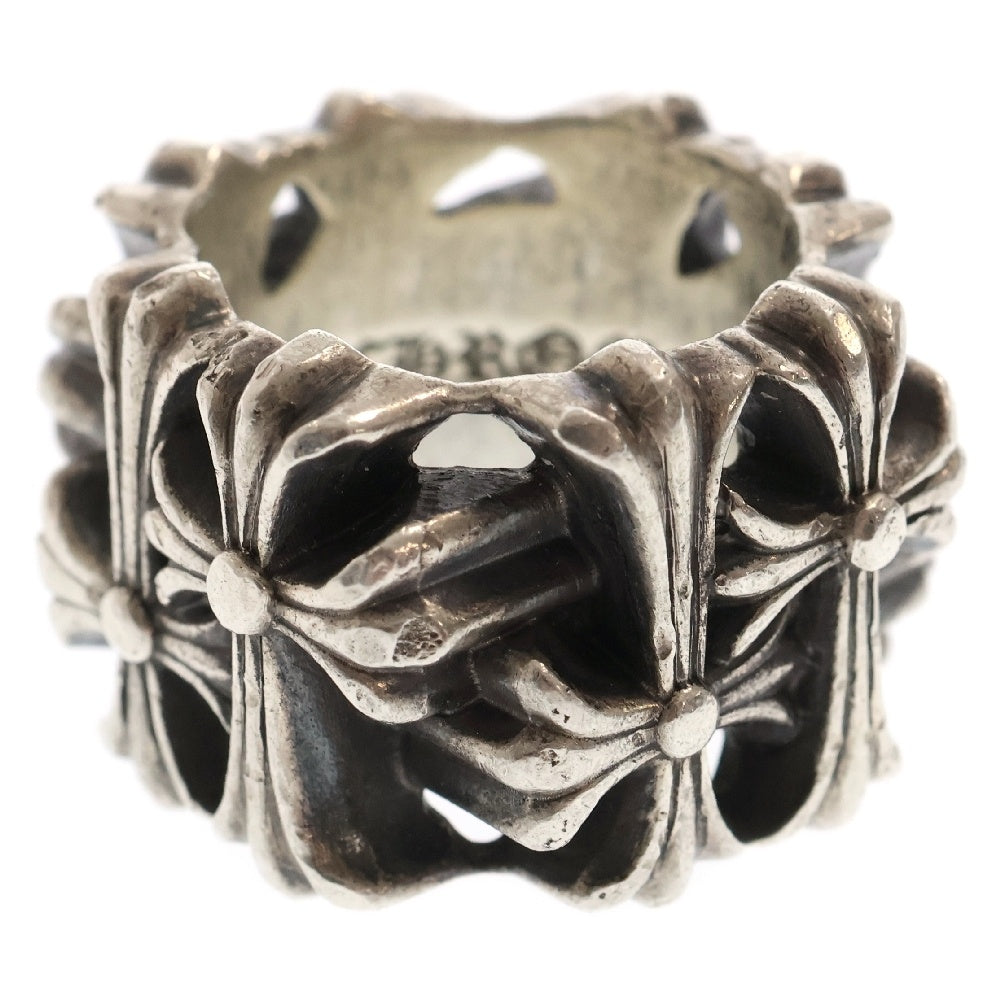 CHROME HEARTS(クロムハーツ) SQUARE CEMETERY スクエアセメタリークロス リング シルバー BCA352
