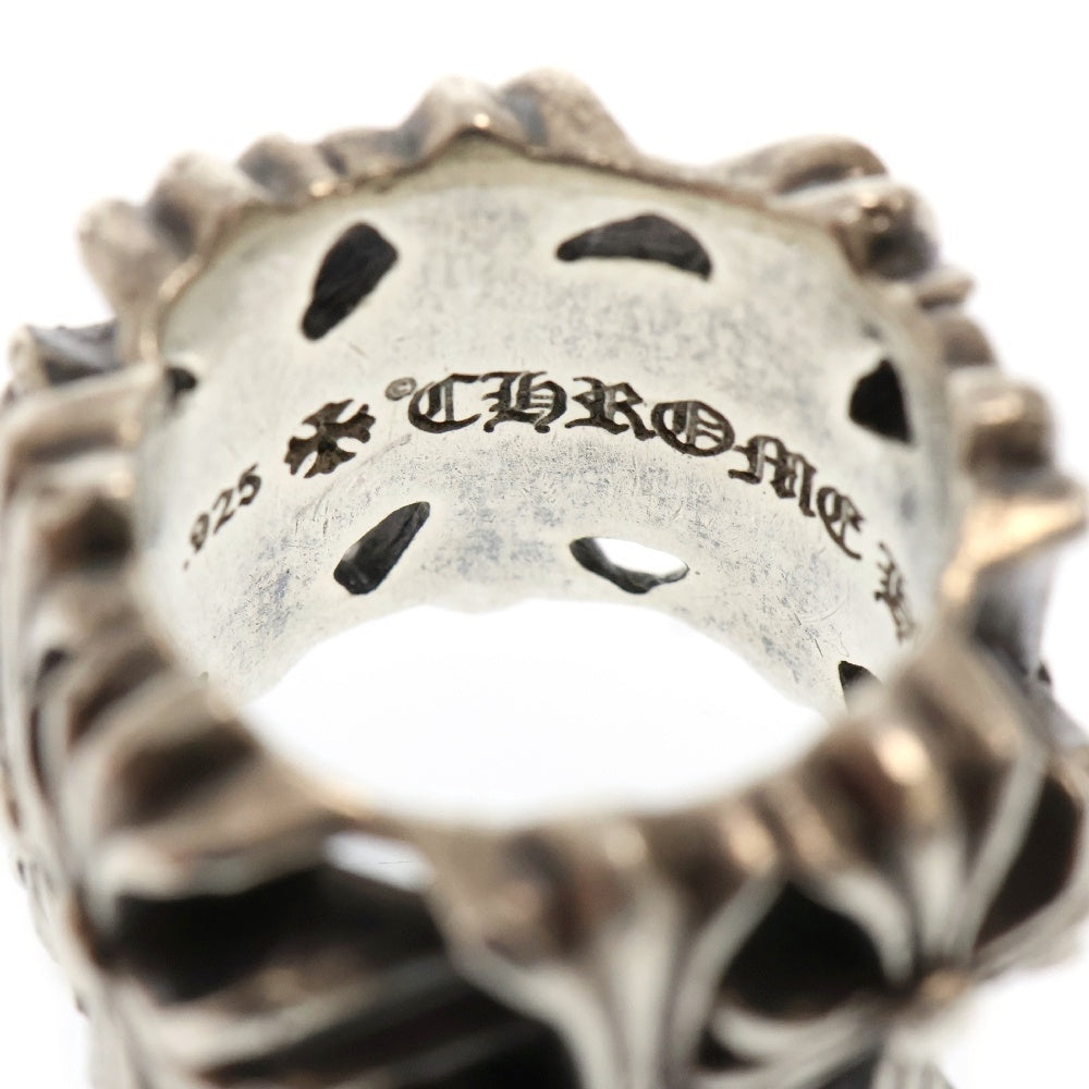 CHROME HEARTS(クロムハーツ) SQUARE CEMETERY スクエアセメタリークロス リング シルバー BCA352